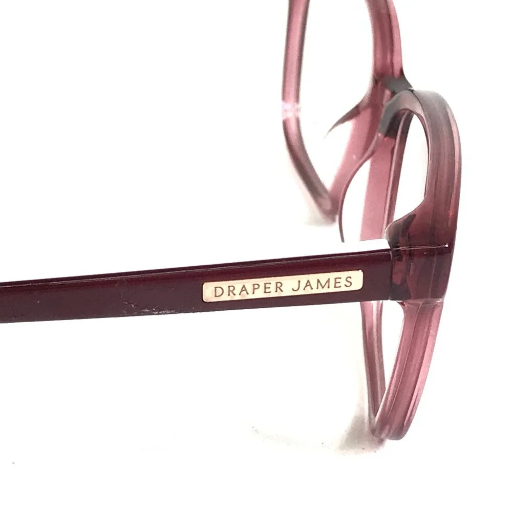 Draper James Eyeglasses Frames DJ1006 512 BERRY Red Purple White 46-16-130
